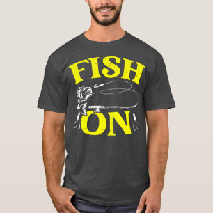 Angler Fischermann Salzwasser Fischer Fisch T-Shirt