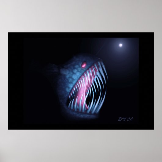 Angler Fish Poster (Vorne)