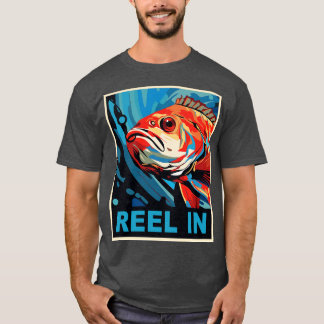 Angler Fisherman Fischen Männer Frauen Kinder Fisc T-Shirt