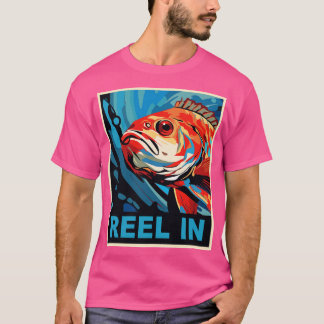 Angler Fisherman Fischen Männer Frauen Kinder Fisc T-Shirt