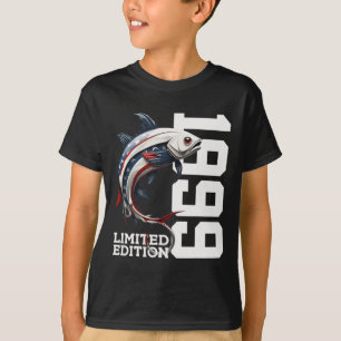 Angler Geburtstag Fishing Limitierte Edition 1999 T-Shirt