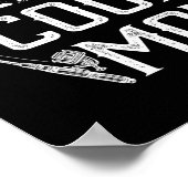 Angler Geschenk Rolle Coole Mutter Fischer Preis L Poster (Ecke)