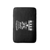 Angler Gift Walleye Fish Badematte (Vorderseite Vertikal)