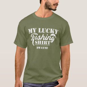 Angler Glücksspiel Fishing-Shirt Zitat T-Shirt