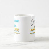 Angler-Management-Problem-T - Shirts und Geschenke Kaffeetasse (Mittel)