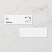 Angler Mini Visitenkarte (Vorne/Hinten)