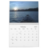 Angler Nook geführte Kajakfischerei 2012 Kalender (Feb 2027)