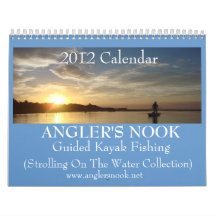 Angler Nook geführte Kajakfischerei 2012 Kalender