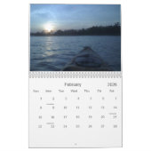 Angler Nook geführte Kajakfischerei 2012 Kalender (Feb 2026)
