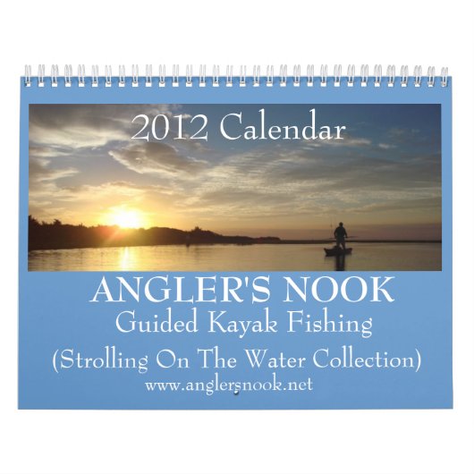 Angler Nook geführte Kajakfischerei 2012 Kalender (Titelbild)