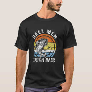 Angler-Shirt für Papa Angler Fangen Bass Vaters T-Shirt