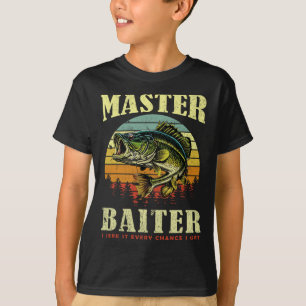 Angler-Shirt Meister-Angler Lustig Von Dad T-Shirt