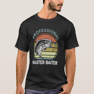 Angler-Shirt Profi-Master-Köder Lustig Vin T-Shirt