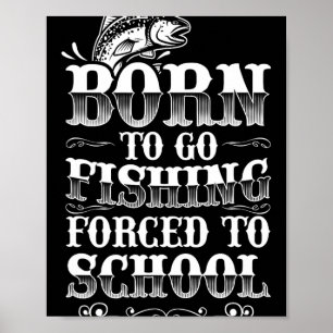 Angler-Shirts Jungen Lustige Fischerei Grafik Kind Poster
