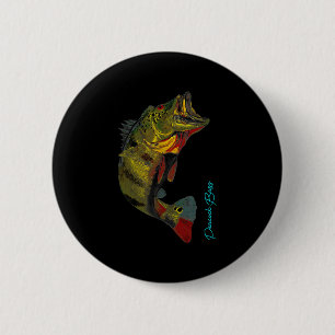 Angler-Shirts _ Pea B Angelkunst-Geschenk-Shirt fü Button