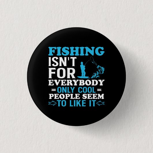 Angler-Thema Button (Vorderseite)