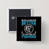 Angler-Thema Button (Vorne & Hinten)