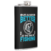 Angler-Thema Flachmann (Rechts)