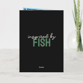 Angler-Thema  Karte (Rückseite)