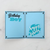 Angler-Thema  Karte (Innenseite)