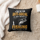 Angler-Thema Kissen (Decke)