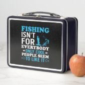 Angler-Thema Metall Brotdose (Beispiel)