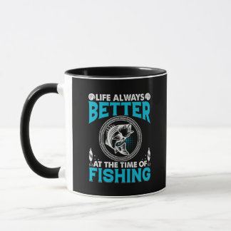 Angler-Thema Tasse