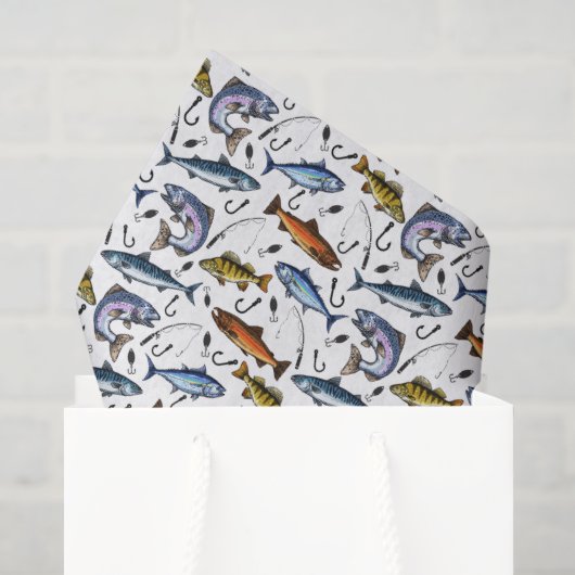 Angler-Toilettenpapier Seidenpapier (Geschenk Tasche)