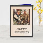 Angler- und Jägerbedarfshandlung Karte (Gelbe Blume)