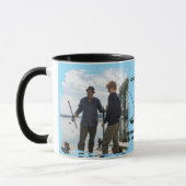 Angler-Vater fürs Leben  Tasse (Links)