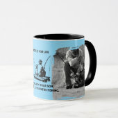 Angler-Vater fürs Leben  Tasse (VorderseiteRechts)
