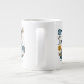 Angler-Vater  Jumbo-Tasse (Rückseite)
