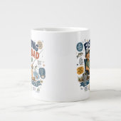 Angler-Vater  Jumbo-Tasse (Vorderseite)