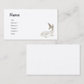 Angler Visitenkarte (Vorne/Hinten)