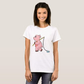 Anglerfisch-Angeln T-Shirt (Vorne ganz)