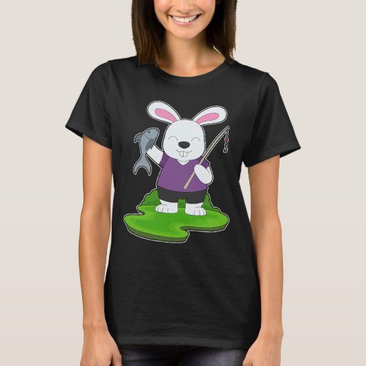 Anglerfisch-Angelschnur T-Shirt (Vorderseite)