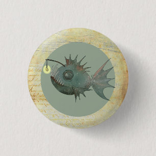 Anglerfisch Button