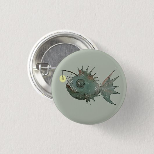 Anglerfisch Button (Vorne & Hinten)