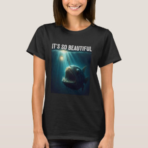 Anglerfisch fand den Licht-Anglerfisch T-Shirt
