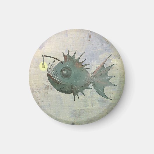 Anglerfisch Magnet (Vorne)