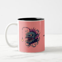 Anglerfisch Monster Kaffeetasse