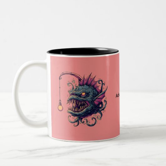 Anglerfisch Monster Kaffeetasse (Links)