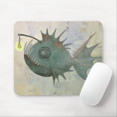 Anglerfisch Mousepad (Mit Mouse)