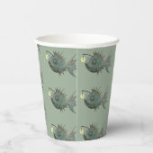 Anglerfisch Pappbecher (Rechts)