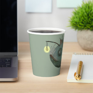 Anglerfisch Pappbecher