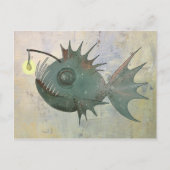 Anglerfisch Postkarte (Vorderseite)