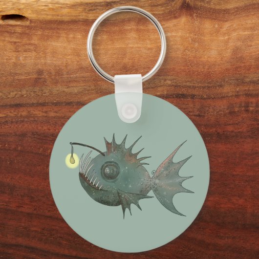 Anglerfisch Schlüsselanhänger (Rückseite)