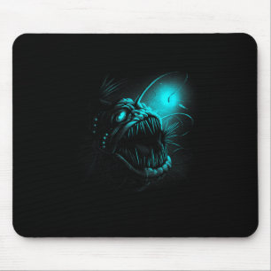 Anglerfisch Tiefsee Kreaturen Angler Fisch Ozean M Mousepad