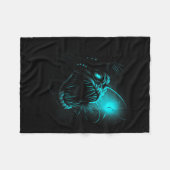 Anglerfish Deep Sea Creatures Angler Fish Ocean Se Fleecedecke (Vorderseite (Horizontal))