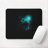 Anglerfish Deep Sea Creatures Angler Fish Ocean Se Mousepad (Mit Mouse)